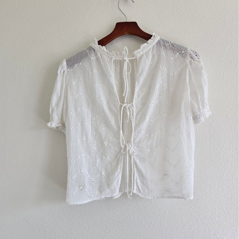 Free People Letters To Juliet Top in White size XS - Picture 12 of 16